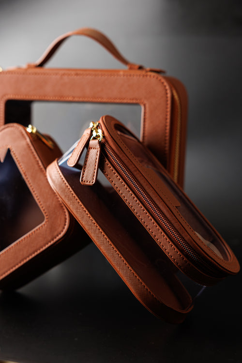 Oval Cosmetic Case - Water Resistant