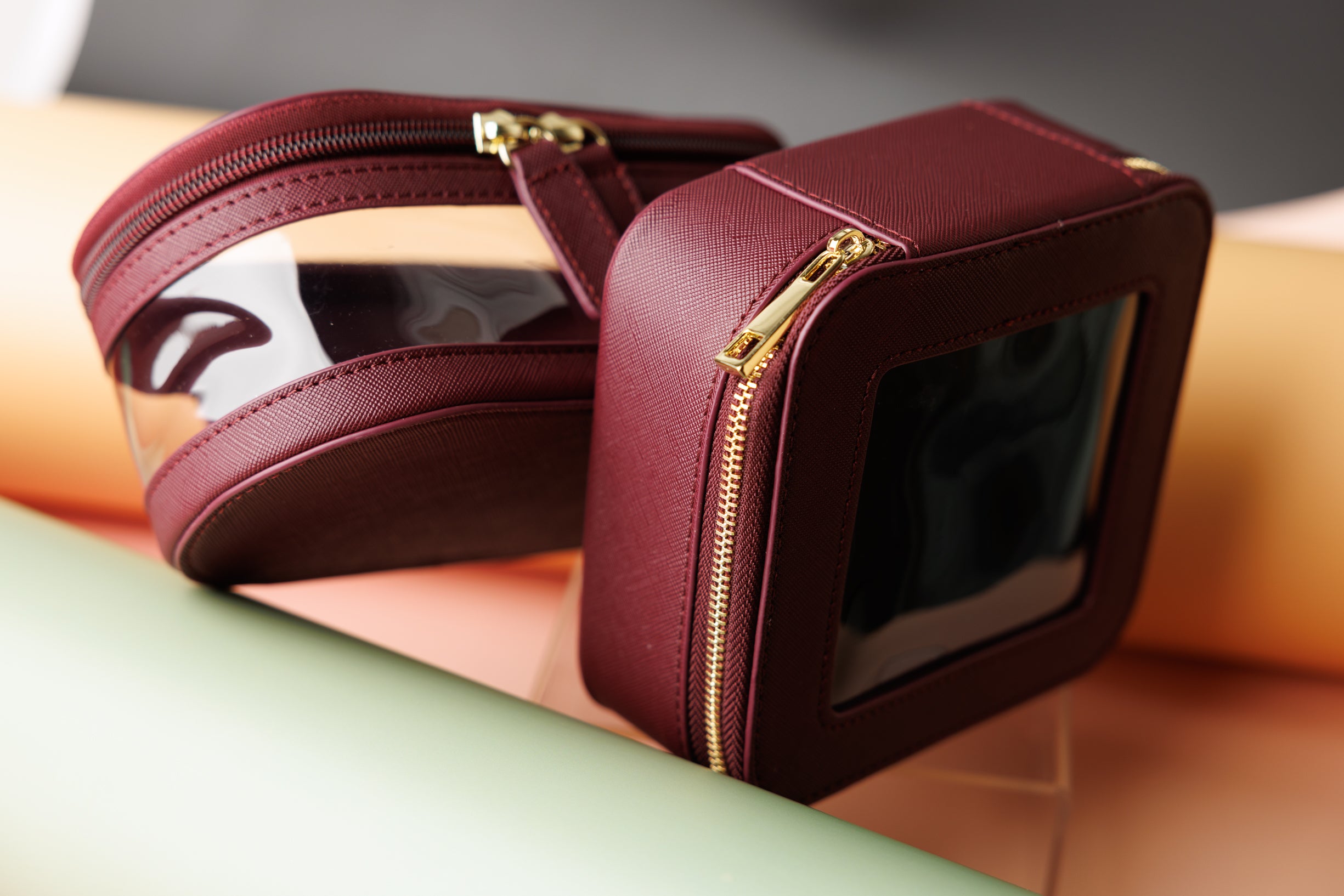 Oval Cosmetic Case - Water Resistant