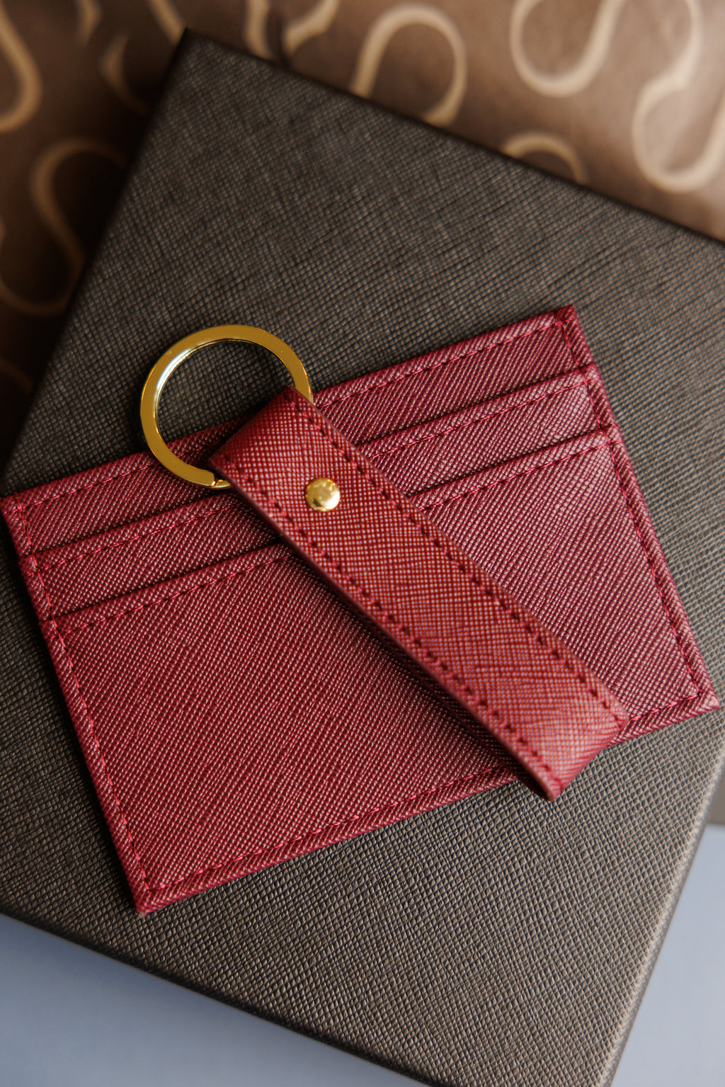 Card Holder + Keyring Gift Set