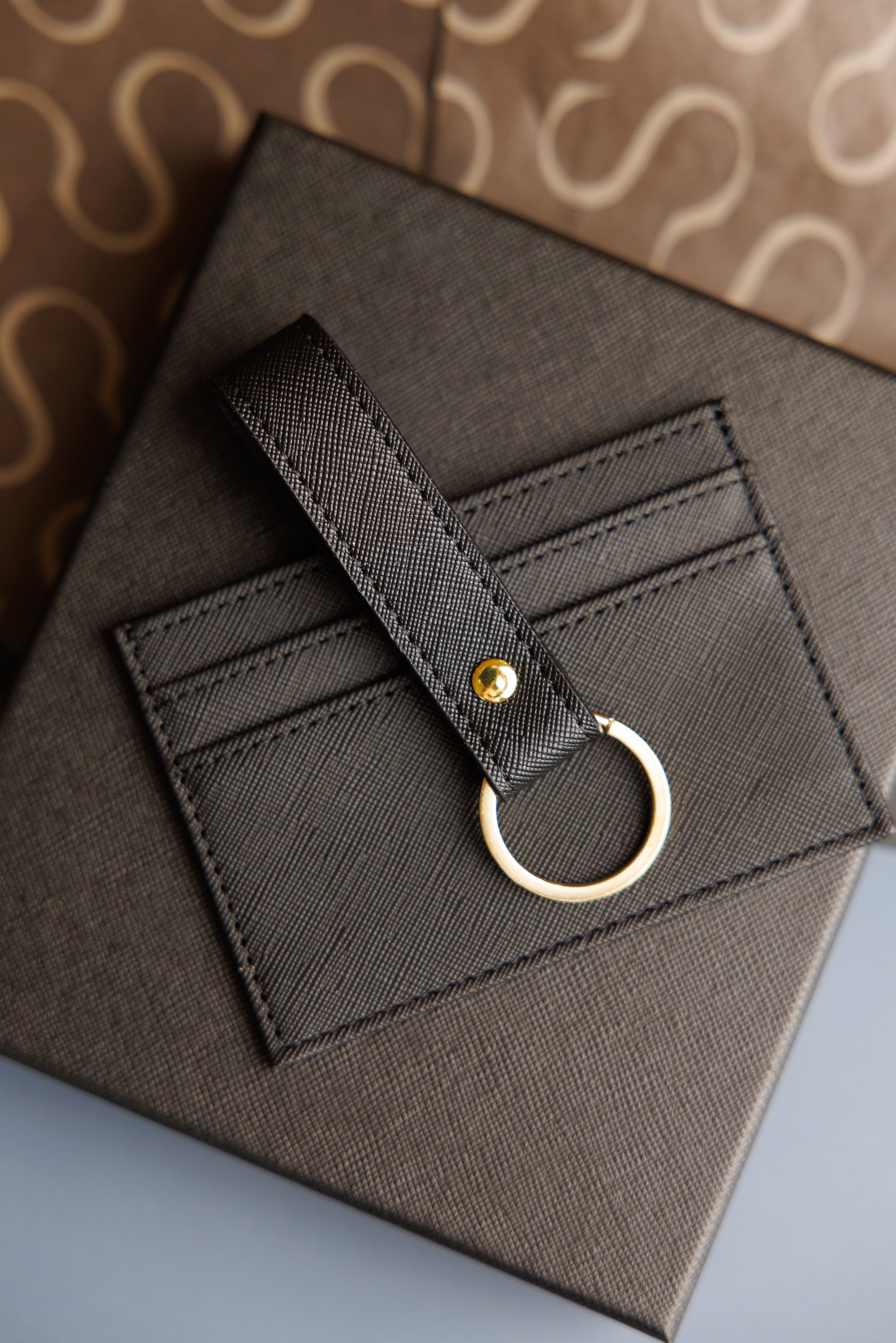 Card Holder + Keyring Gift Set