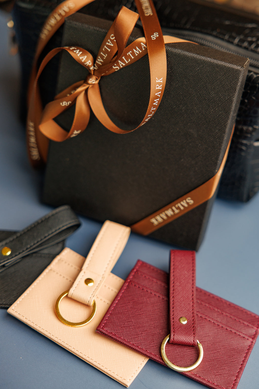 Card Holder + Keyring Gift Set